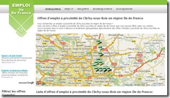 emploirama 1 thumb Emploirama, la recherche d&rsquo;emploi par g&eacute;olocalisation