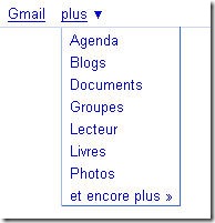 google more1 thumb La barre de navigation intégrée de Google.com apparaît sur Google.fr