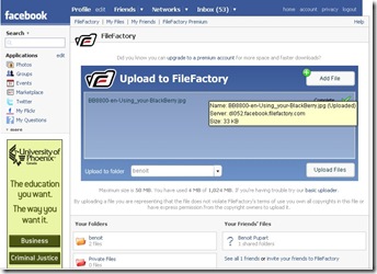 filefactory thumb Partagez vos fichiers sur Facebook