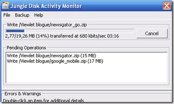jungledisk1 thumb Sauvegardez vous vos documents?