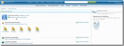 skydrive1 thumb Windows Live SkyDrive vous offre 5 gigas d’espace disque gratuits