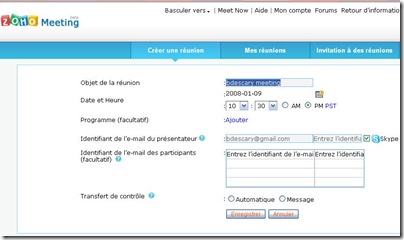 zoho meeting skype thumb Zoho intègre Skype à son service de conférence Web Zoho Meeting